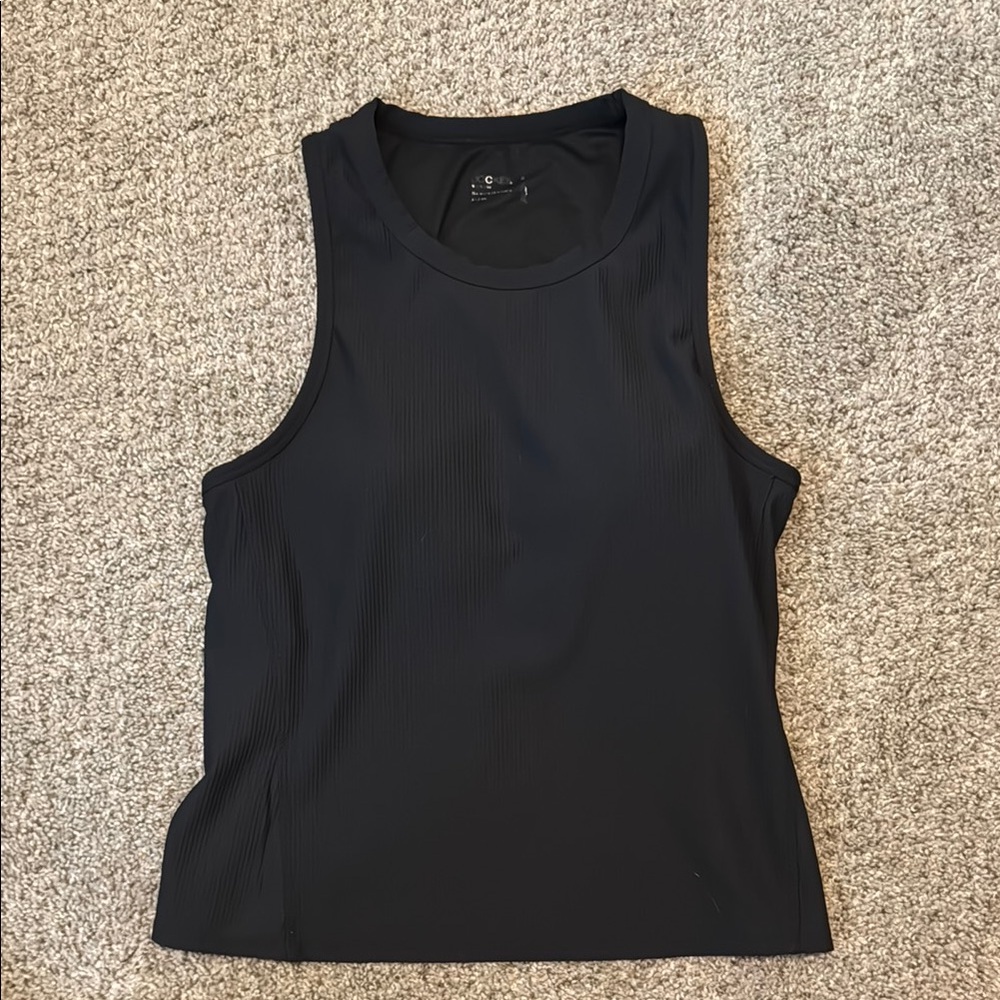 Jockey Black Fitted Sleeveless tank / sports bra